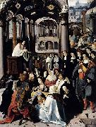 Lucas van Leyden Preaching in the Church china oil painting artist